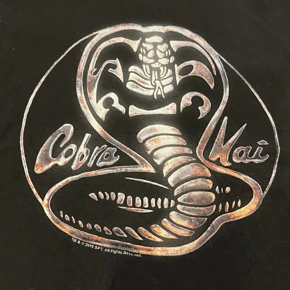 Cobra Kai Graphic Boys Black T-Shirt